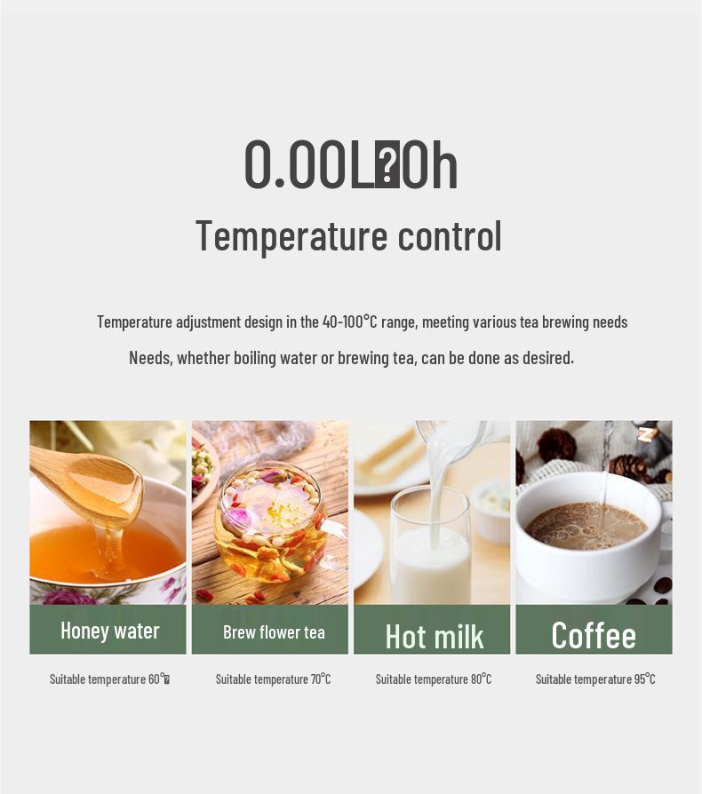 Universal Portable Electric Kettle: Automatic Water Refilling, All-in-One Household Pot