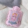 Hot Water Bag Water Injection Bed Warm Hands and Feet Hot Compress Hot-Water Bag Irrigation Thickened Flocking Explosion-Proof Small Size Hand Warmer