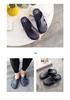 Super Soft Vietnamese Latex Closed-Toe Slippers: Non-Abrasive, Odorless Rubber Casual Shoes with Soft Soles for Men & Women