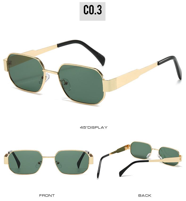 2026 Retro European & American Square Sunglasses - Simple Fashion Outdoor Street Style