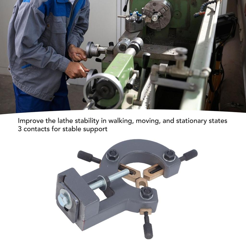 Mini Lathe Stabilizer Metal for 220x750 Mini Lathe Center Frame Run-Down 8x16, 210x400, 210x750, 210x800, 220x600,