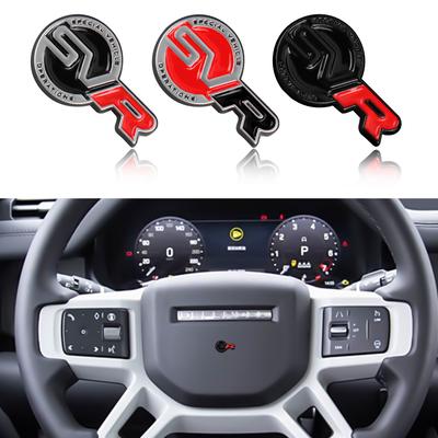 Znak SVR Auto Volant Středová konzole Výdech vzduchu Interiérová nálepka Znak SVR Styling Dekor Nálepka Pro SVR P38 P250 P300 L405 L322 L551
