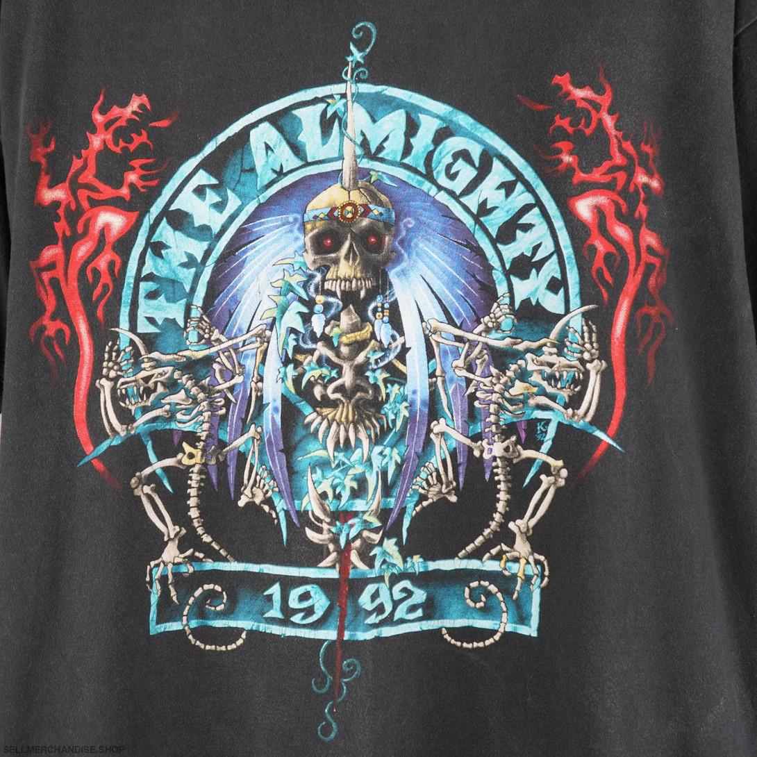 Vintage 1992 The Almighty Band T-shirt Unisex All Size S-5XL NZ184 FREE SHIPPING Unisex T-Shirt XXXL