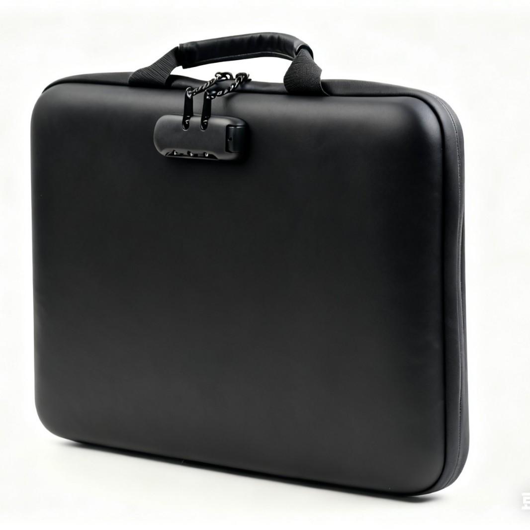UL94 Fireproof Document Bag 500C Airtight TPU Waterproof Laptop Case Secure Lock Expanding File Folder Reflective Zipper