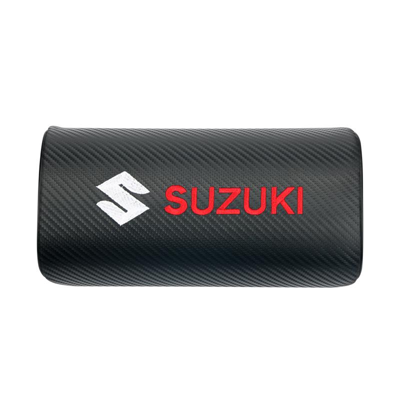 

Car Neck Pillow Support Protector Carbon Fiber Headrest Back Cushion For Suzuki Grand Vitara Sx4 Swift Alto Jimny