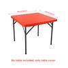 86X86Cm Square Table Cover Elastic Solid Color Wedding Table Protector Tablecloth for Dining Table Decor Picnic Outdoor Camping