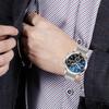 Luxurious Men's Quartz Wristwatch Analog Wrist Watch Luxury Stainless Steel Dial Masculino Business Watches Reloj Hombre