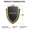 Car Styling 3D Shield Metal Emblem Badge Sticker Decoration Decal For Toyota GR MN Corolla Yaris Aygo Prius RAV4 Crown CHR Camry