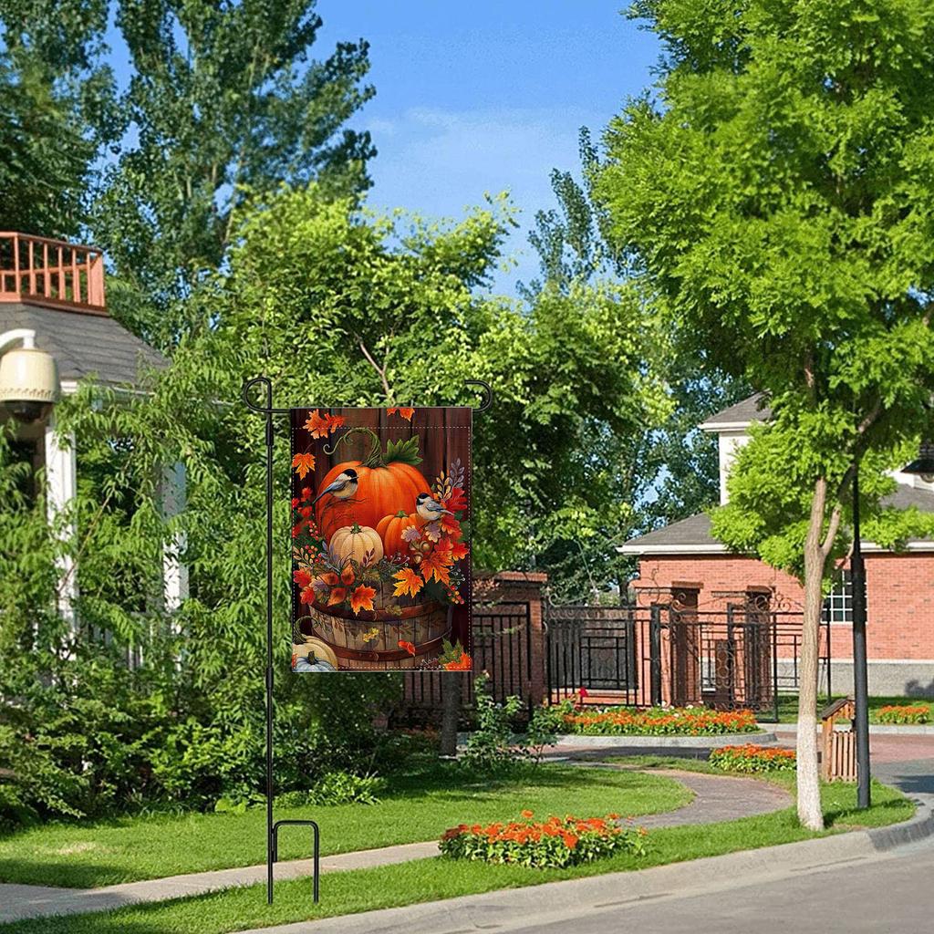 Thanksgiving Garden Flag   Flag Decoration Garden Banner