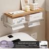 Qing Ruo Xi Wall-Mounted Bathroom Tissue Holder with Storage