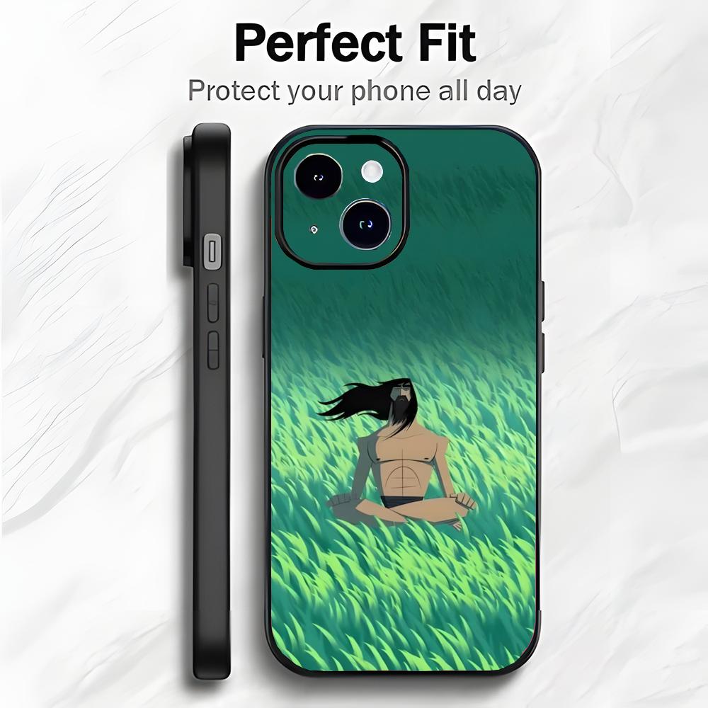 Adventure Cartoon Movie S-Samurai Jack Phone Case Phone Case Soft Packaging Lightweight For iPhone17 16 15 14 13ProMax