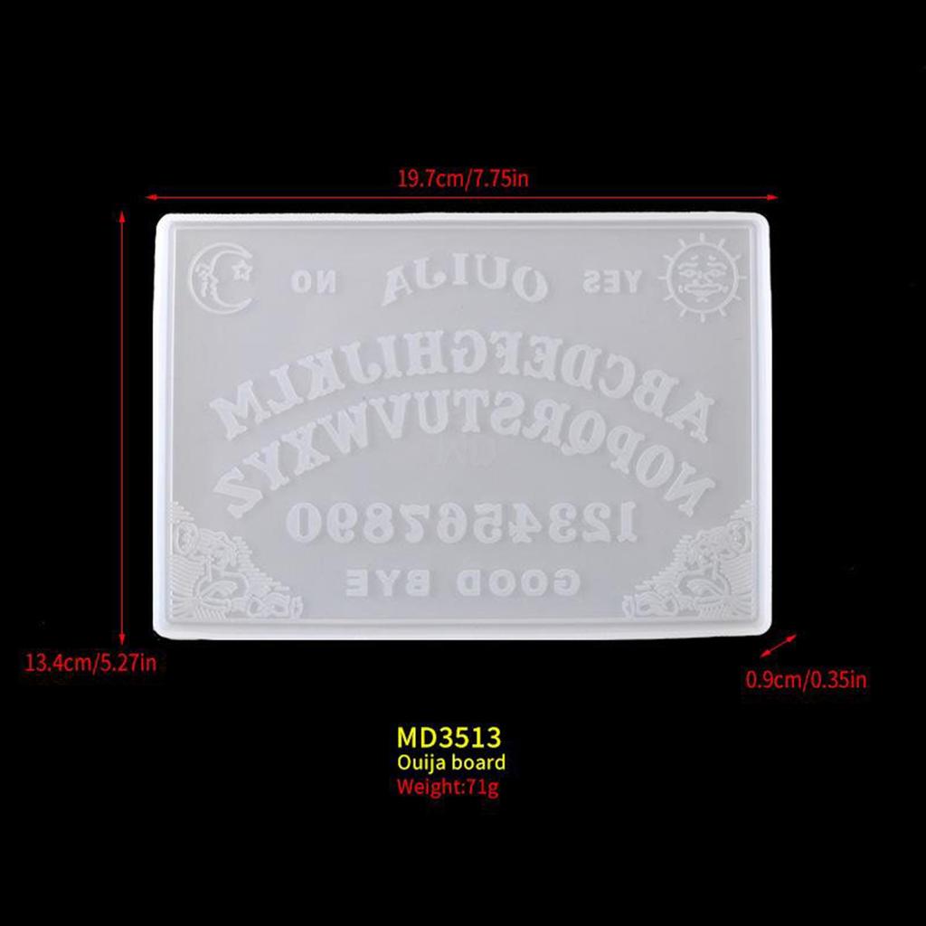 Board Planchette Ouija Resin DIY Jewelry Making Tool Gifts