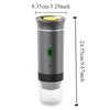 3-in-1 Espresso Coffee Machine Portable Travel Coffee Maker  Men Women Gift