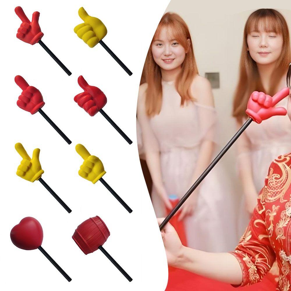 

Game Activity Props Teaching Stick Plastic Pointer Stick for Party Dance Performance Supplies Yellow-3