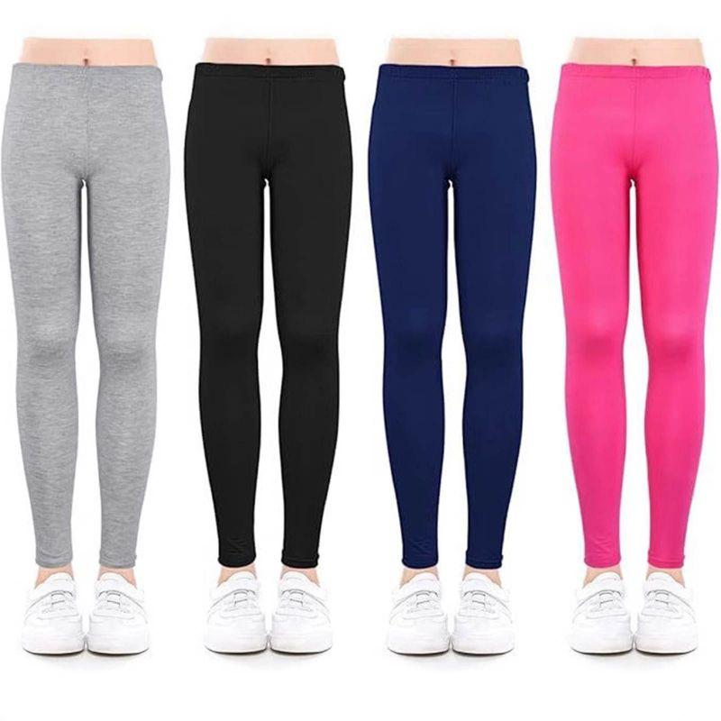 3-13 Jahre Kinder Mädchen Einfarbige Leggings Yoga-Hose