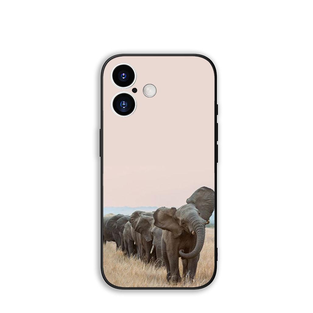 

Phone Cover Cartoon Cute Elephant for Samsung Galaxy A36 A17 A26 A07 A35 A54 A53 A13 A33 A34 S8 S9 S20 S21 FE S10 Plus Case Galaxy A36 5G