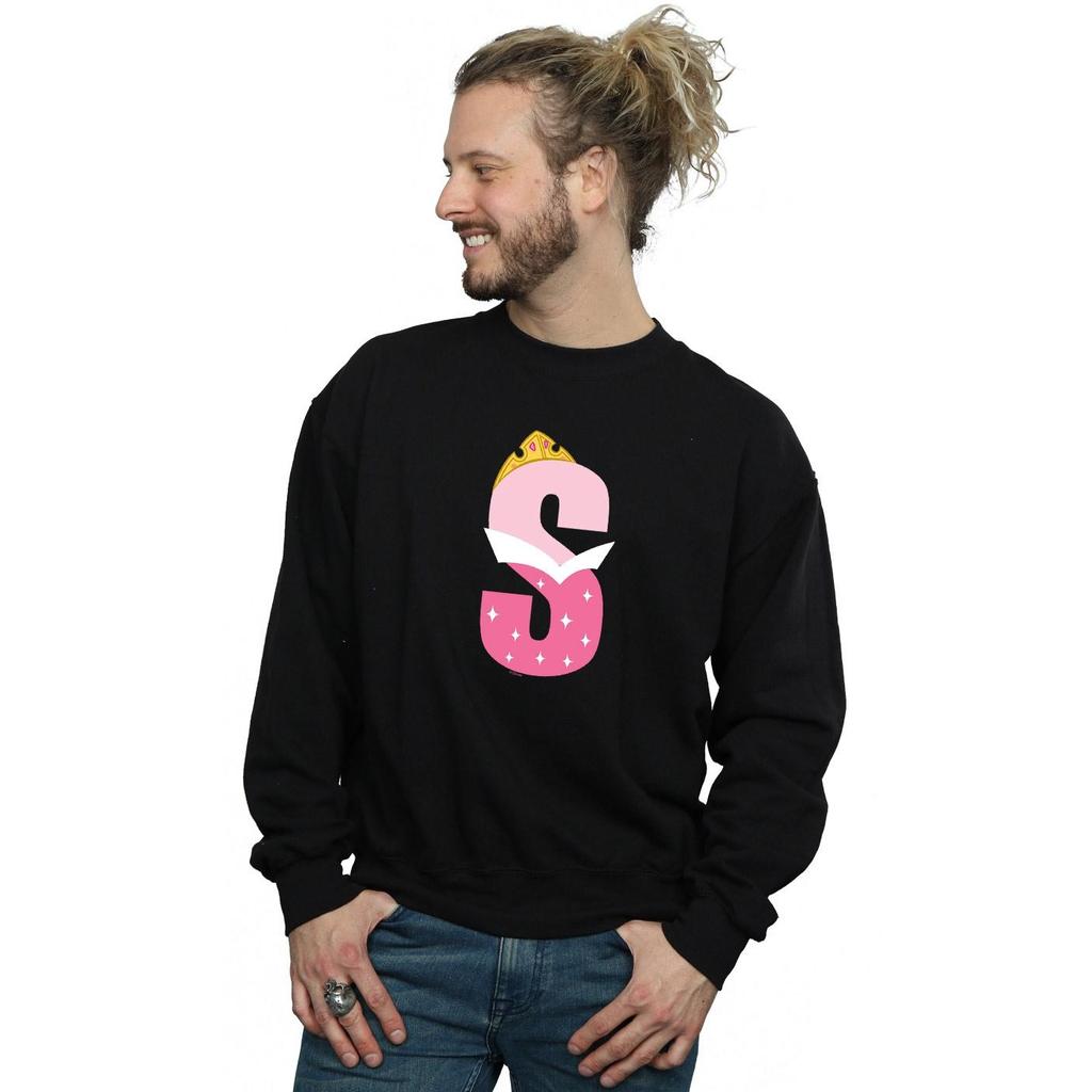 Disney Mens Alphabet S Is For Sleeping Beauty Sweatshirt