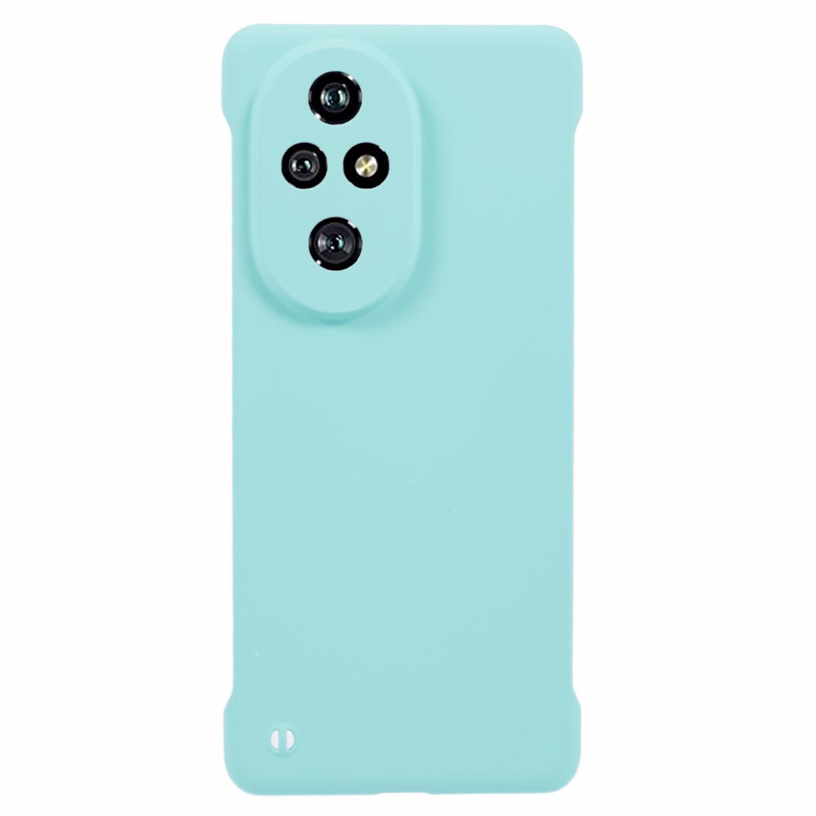 

For Honor 200 Pro 5G Frameless Case Hard PC Slim Minimalist Phone Cover Skin-touch Baby Blue