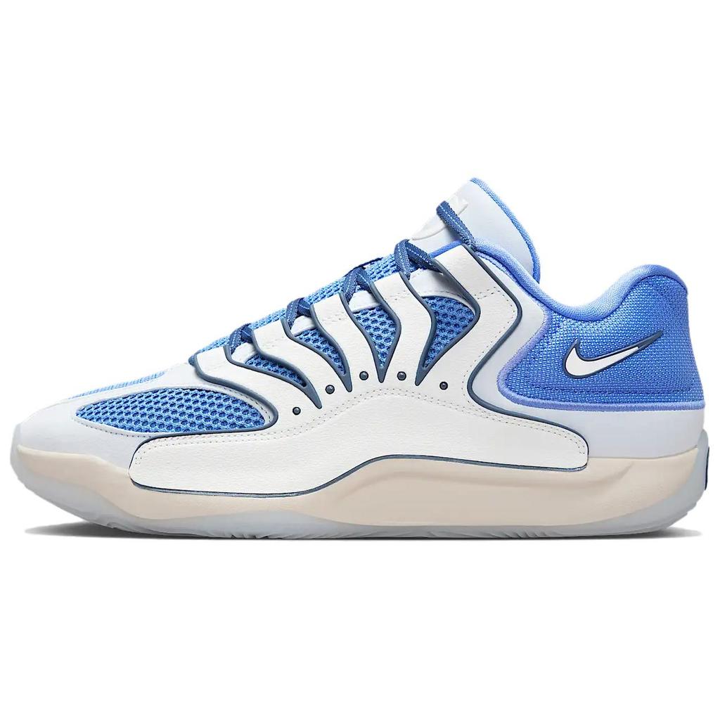 Nike KD 18 EP Versatile Comfortable Durable Breathable Low-Top Basketball Shoes Men Sneaker Blue White HV1991-401