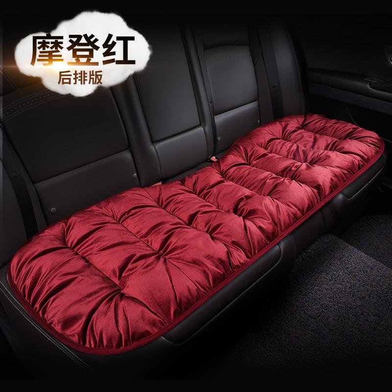 כיסוי מושב רכב חורפי עם משענת גב חם מונע החלקה כרית מושב רכב מגן כיסא אוניברסלי עבור רכב שטח טנדר סדאן