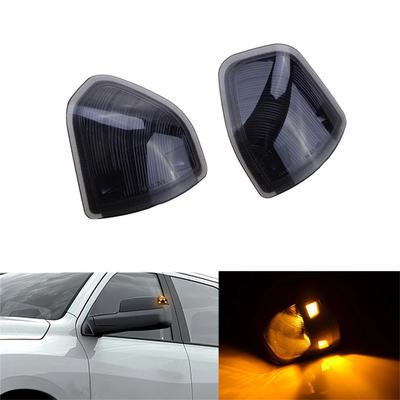 Smoked Amber LED Side Mirror Lights Turn Signal For Dodge Ram 1500 2500 3500