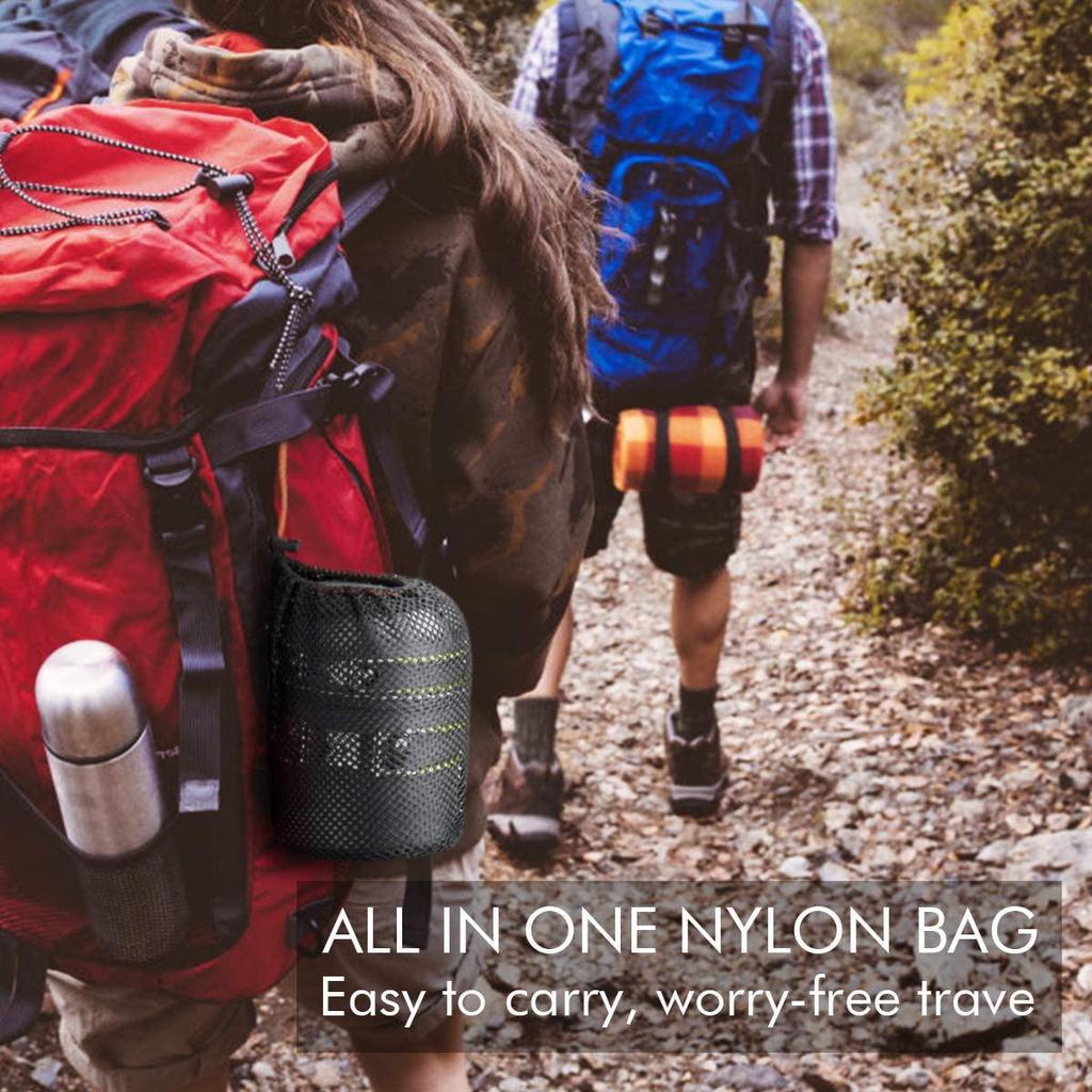 Portable Camping Cookware Set: Outdoor Stove and Picnic Equipment