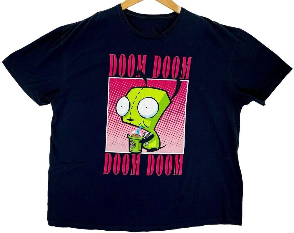 

Invader Zim Gir T-shirt Cotton Tee For Men Women S-4XL CO623 Unisex T-Shirt L