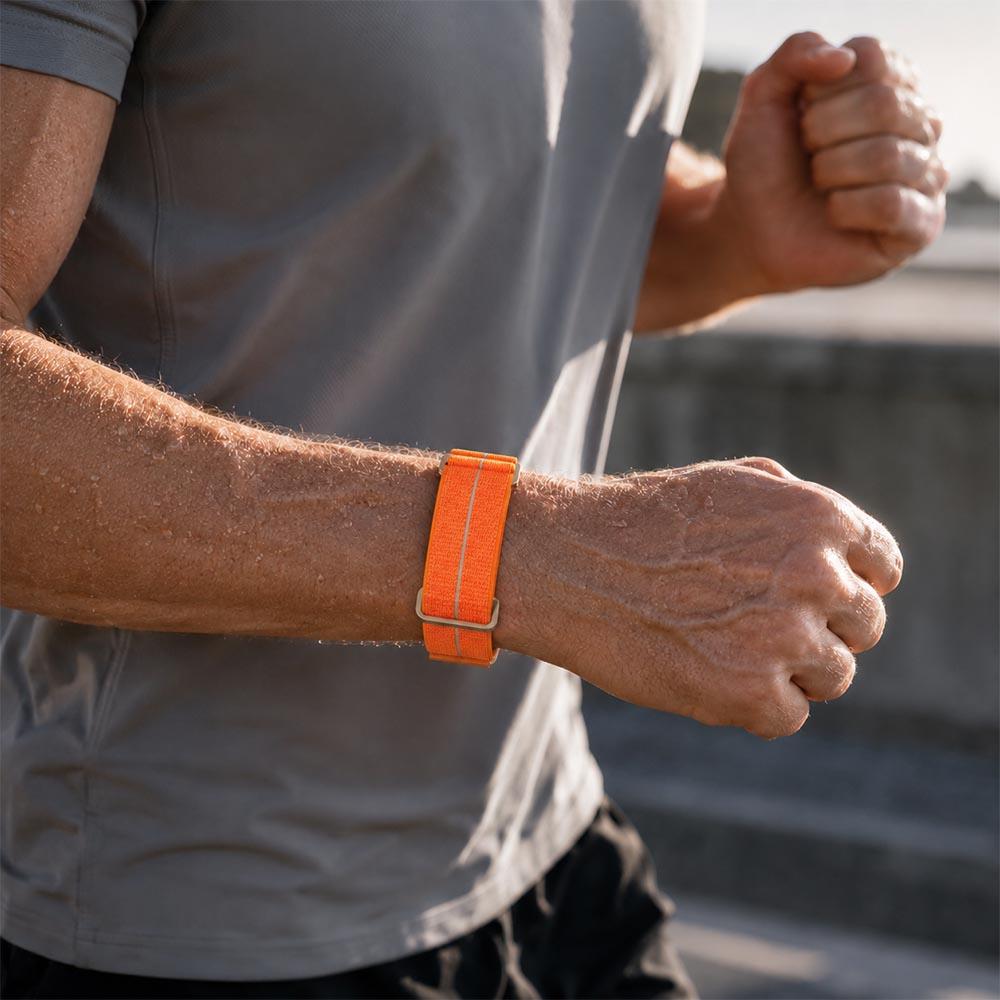 Nylon Elastic Strap Google Fitbit Air Straps Fitness Tracker Replacement Bands Adjustable for Google Fitbit Air Bands