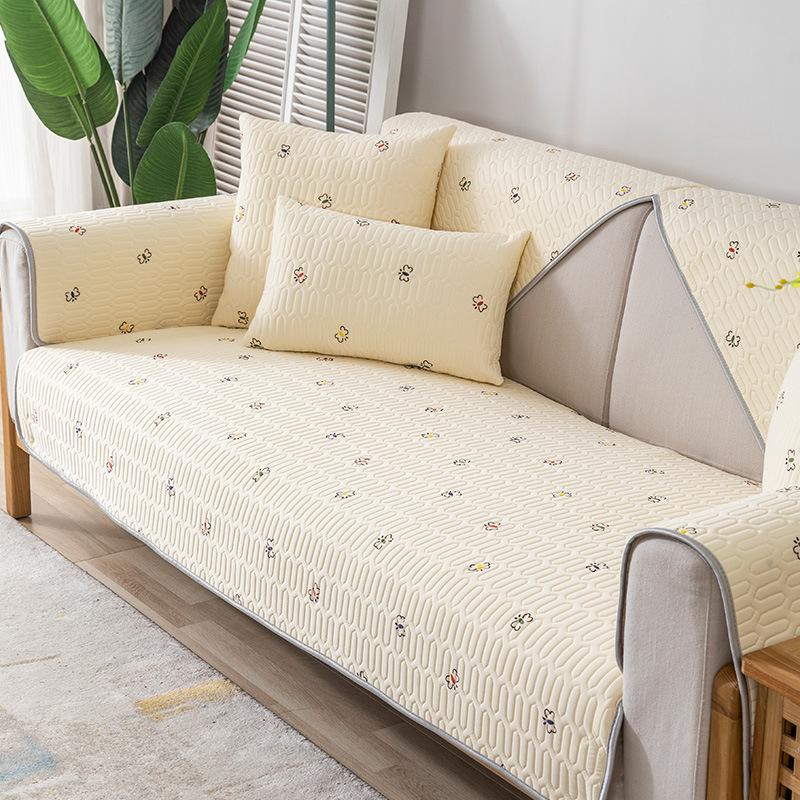 Latex Sofa Cushion Summer New Non -Slip Ice Silk Summer Mat Cushion Cartoon Cool Sofa Cover Cover Cloth
