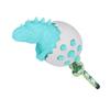 Dinosaur Egg Dog Chew Toys Bite Resistance Dog Toothbrush Chew Toys for Dog Dental CareLake Blue