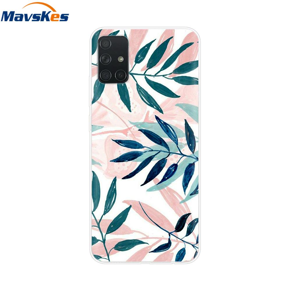 For Samsung Galaxy A51 Case Silicon Transparent Back Cover Phone Case for Samsung Galaxy A71 SM-A715F A515F A 51 71 Cover Fundas