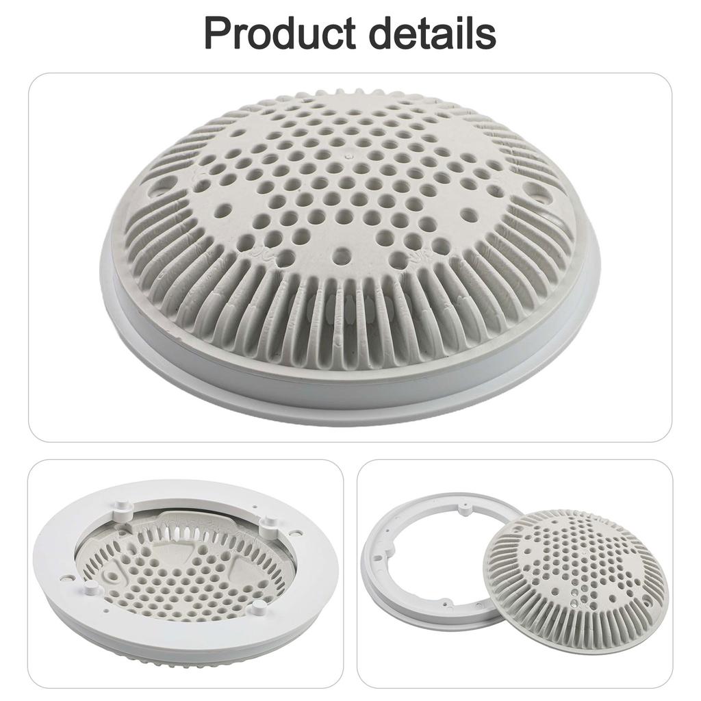 WG1030 8 Inch Pool Drain Kit Easy Install Dual Suction Design for SPX1075 SPX1070 Compatible with No Tools Required