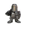 Knight Gnomes Garden Statue Guard Cross Templar Dwarf Guard Armor Samurai Miniature European Knight Resin Garden Decoration