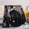 Beautiful Calico Cat,pattern Flannel Blanket, High quality Comfortable for All Seasons, Home Decor, Warmth and Comfort, Perfect for Gifts.