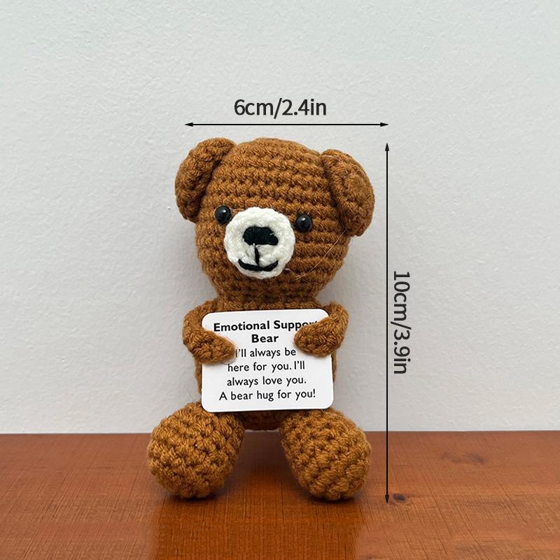 Positive Potato Ornament Desk Accessories Offices Accessories Desktop Decoration Crochet Fruits Vegetables New Year Gift