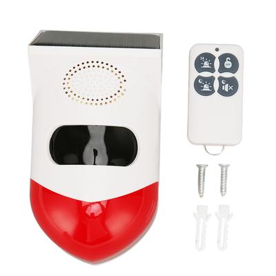 Solární alarm pro příjezdovou cestu 110dB alarm Bezdrátové dálkové ovládání Solární bezdrátový alarm pro příjezdovou cestu
