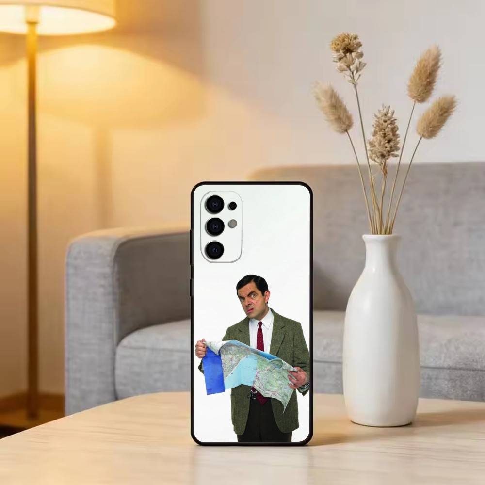 Mr_B-Bean Phone Case For Samsung S25,S24,S21,S22,S23,S30,Ultra,S20,Plus,Fe,Lite,Note,10,Black Cover