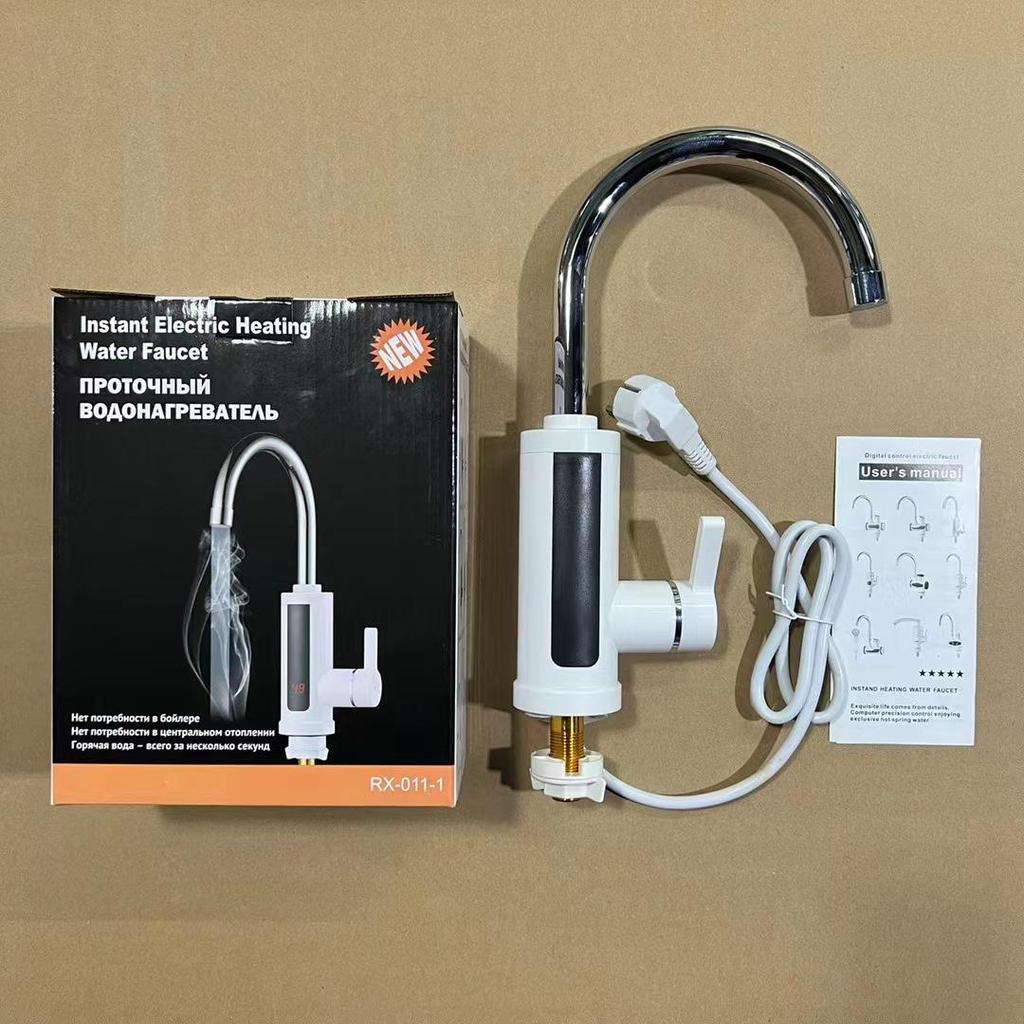 Quick-Heating Dual-Use Electric Water Faucet with Digital Display