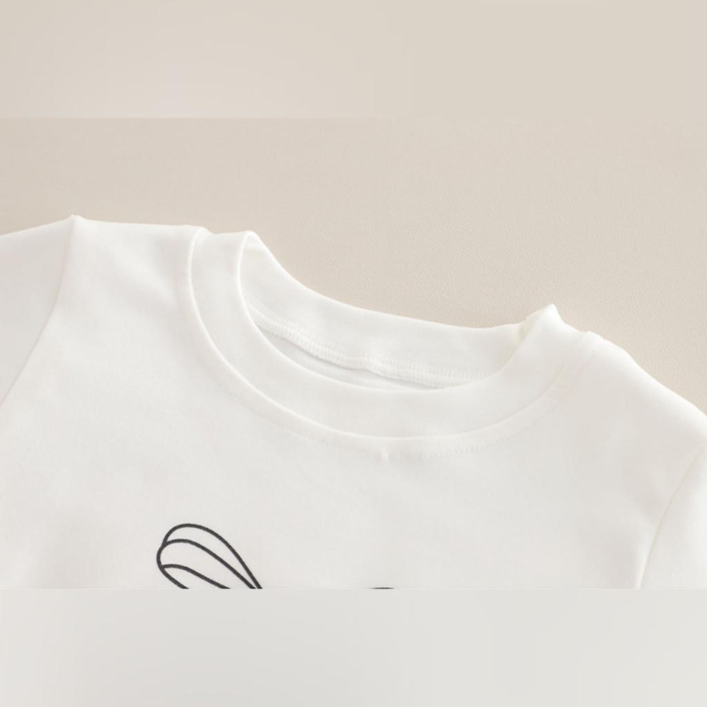 Kids Casual Long-Sleeve Set, Comfortable Daily Wear Outfits