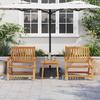 VidaXL Garden Chairs 2 Pcs 76x67x73.5 Cm Solid Acacia Wood 367826