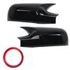 Car Exterior Side Rearview Mirror Cover Trim for RENAULT MEGANE II 2002-2008 SCENIC II 2003-2009 8200217947 8200246786