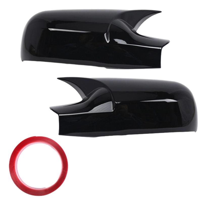 Car Exterior Side Rearview Mirror Cover Trim for RENAULT MEGANE II 2002-2008 SCENIC II 2003-2009 8200217947 8200246786
