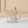 New Year's Home Living Room Candy Box High-end Light Luxury Transparent Dried Fruit Plate New Year's Nut Snack Storage Box