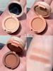 Pink Macaron Three-Layer Sandwich Eye Shadow Matte Shimmer Thin and Glittering Flash Repair Earth Ribbon Mirror Nose Side Shadow