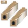 Efficient Debris Collection with Replacement Dust Bags for Dreame Z40 Station Vacuum Cleaner Available in Packs of 4 10 or 20