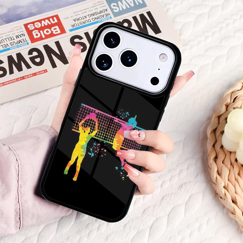 Volleyball Sport Phone Case For IPhone 17 16e 15 14 13 12 11 Pro Max Air Mini Soft Protective Cover