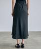 Nigaennikol Satin Long Skirt_Black