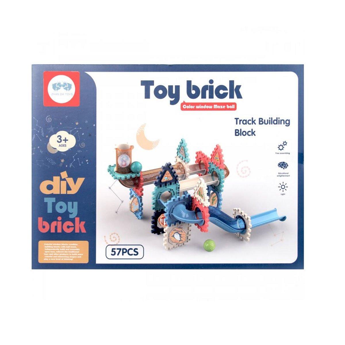 

3253 Toy Brick 3D Строительные и конструкторские блоки 57 штук -Sunman