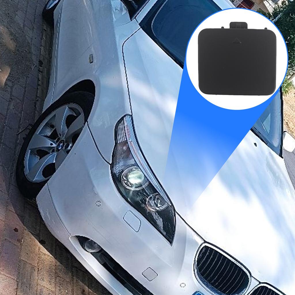 Automotive Accessories 51117897210 51117896585 Replacement Front Bumper Tow Hook Cover Caps for E60 2003-2010