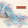 Durable Large Colored Paper Clips with Storage Box - Office & Home Stationery